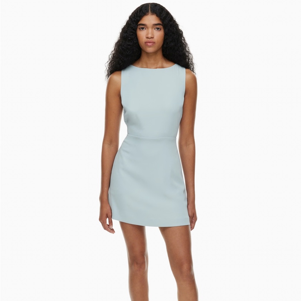 Aritzia Babaton Spectre Dress • Dew Blue • Size 10 • NWT